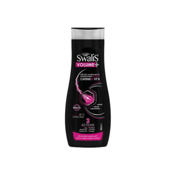 SWALIS SHP 330ML  VOLUME+ NOIR