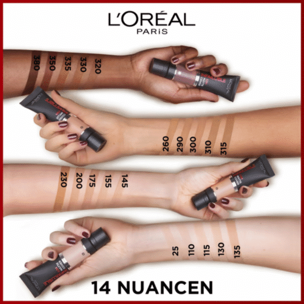 ⁦LOREAL FDT INFAILLIBLE MATT COVER 290 AMBRE DORE⁩ - الصورة ⁦2⁩