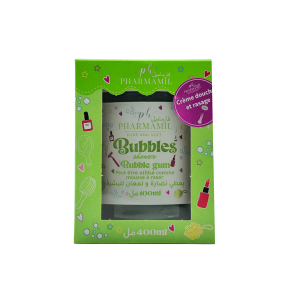 PHARMAMIL BUBBLE SHOWER 400ML BUBBLE GUM
