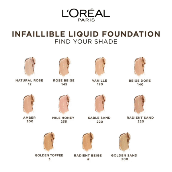 ⁦LOREAL INFAILLIBLE 235 MIEL⁩ - الصورة ⁦2⁩