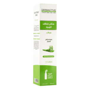 DERMACTIVE GEL NETTOYANT VISAGE 200ML HYDRATANT A L'ALOE VERA PEAUX NORMALES A SECHES