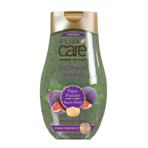 FLUX CARE GEL DOUCHE GOMMANT FIGUE FRAICHE SUCRE DORE