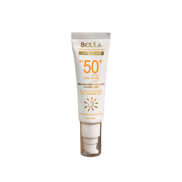 BIOLILA ECRAN TOTAL +50SPF TEINTE CLAIRE