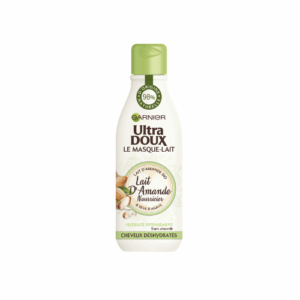 GARNIER ULTRA DOUX LE MASQUE-LAIT 250ML LAIT D'AMANDE NOURRICIER CHEVEUX DESHYDRATES