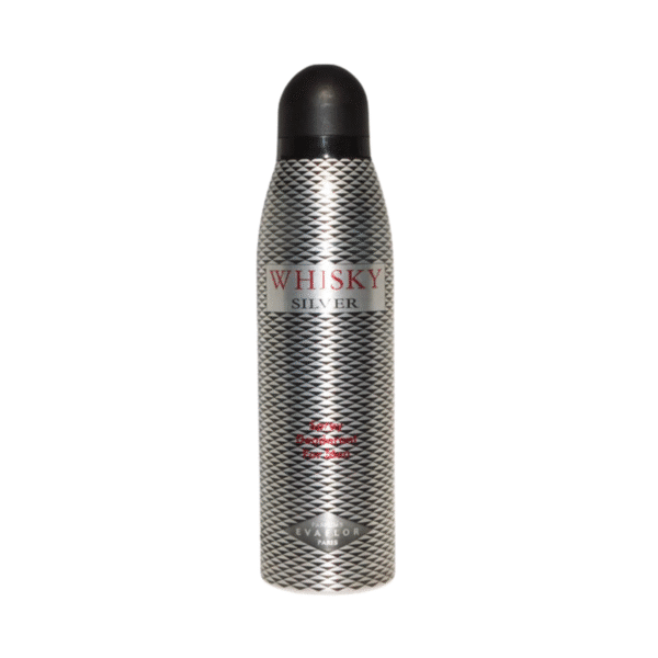 WHISKEY DEO 200ML SILVER