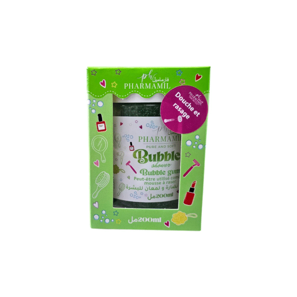 PHARMAMIL BUBBLE SHOWER 200ML BUBBLE GUM