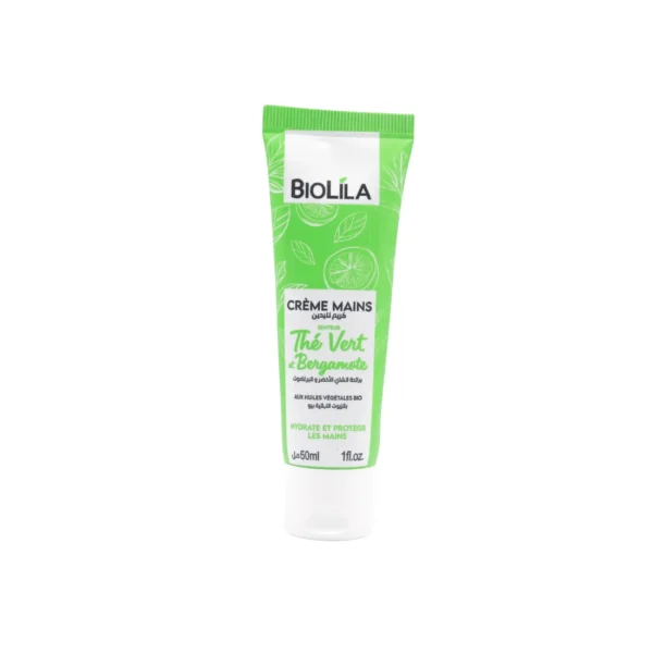 BIOLILA CREME MAIN 50ML THE VERT ET BERGAMOTE