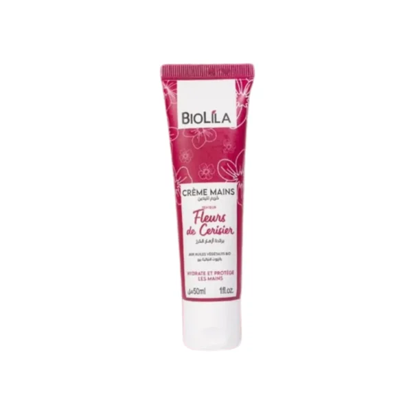 BIOLILA CREME MAIN 50ML FLEURS DE CERISIER