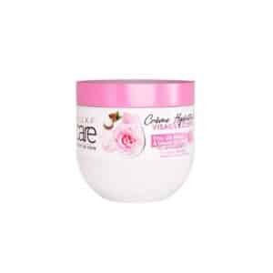 FLUX CARE CREME HYDRATANTE VISAGE ET CORPS 370ML EAU DE ROSE ET BEURRE DE KARITE
