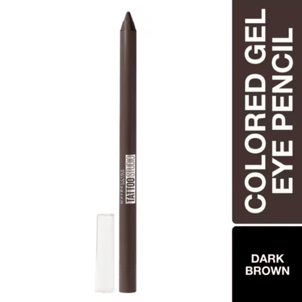 ⁦MAYBELLINE TATOO LINER GEL PENCIL 910 BLOD BROWN⁩ - الصورة ⁦2⁩