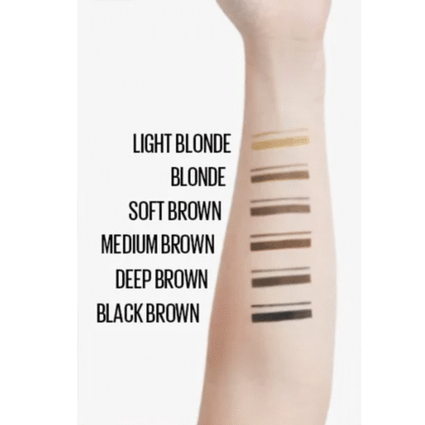 ⁦MAYBELLINE BROW SATIN DUO NU 04 DARK BROWN⁩ - الصورة ⁦3⁩
