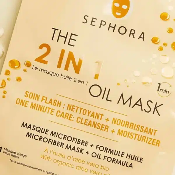⁦SEPHORA MASQUE TESSU 2EN1 OIL MASK⁩ - الصورة ⁦2⁩