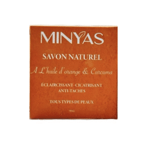 MINAYS SAVON NATUREL A L'HUILE D'ORANGE ET CURCUMA