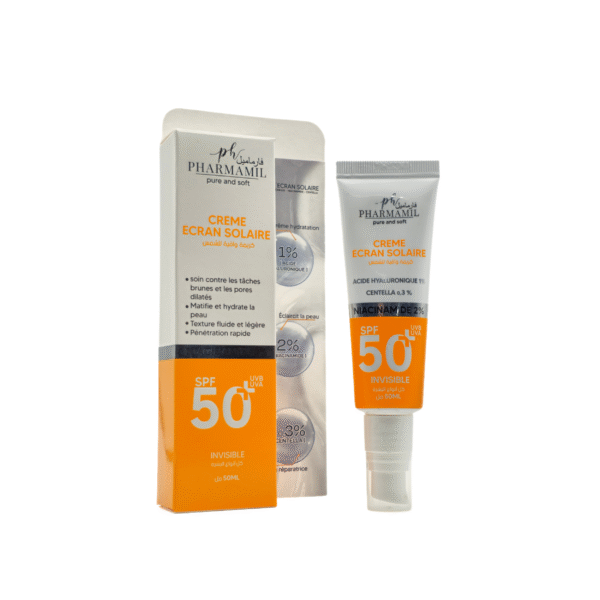 PHARMAMIL CREME ECRAN SOLAIRE SPF 50+ INVISIBLE