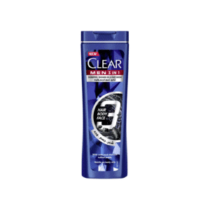 CLEAR SHP 180ML 3EN1 CHARBON PURIFIANT