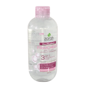 ZORAH EAU MICELLAIRE FRAICHEUR 3EN1 PEAUX MIXTE A GRASSE 400ML