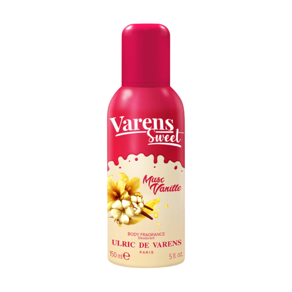 UDV VARENS SWEET DEODORANT 150ML MUSC VANILLE