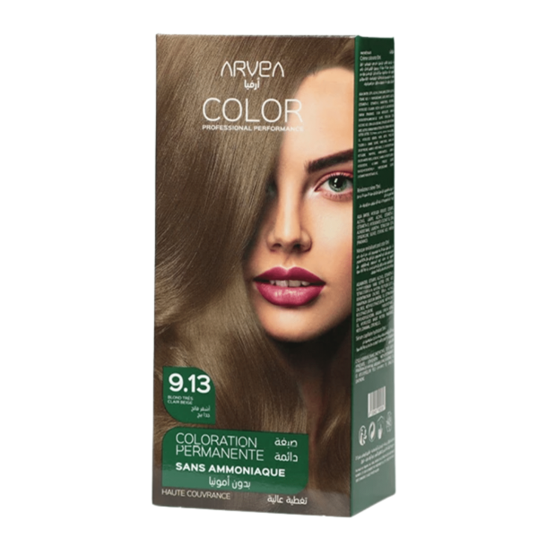 ARVEA COLORATION SANS AMONIAQUE  9.13 BOND TRES CLAIR BEIGE