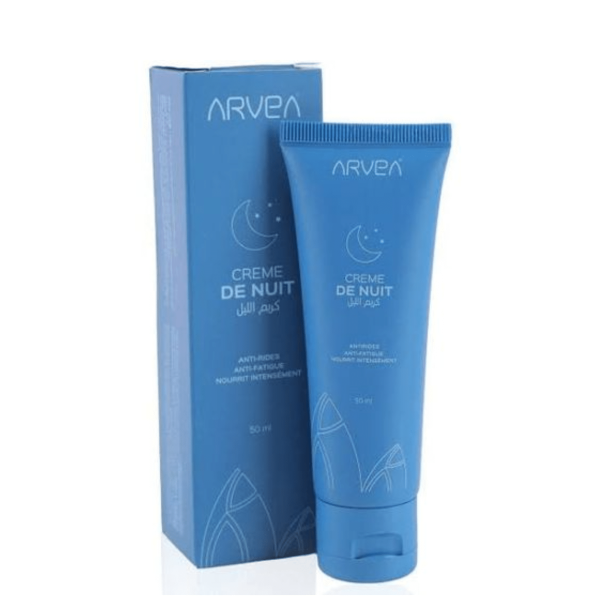 ARVEA CREME DE NUIT ANTI-RIDES ANTI-FATIGUE NOURRIT INTENSEMENT 50ML