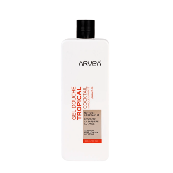 ARVEA GEL DOUCHE 400ML TROPICAL COCKTAIL MANGUE ET PAPAYE