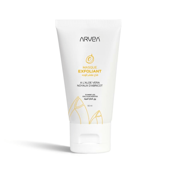 ARVEA MASQUE EXFOLIANT A L"ALOE VERA ET NOYAUX D'ABRICOT 50ML