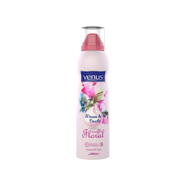 VENUS MOUSSE DE DOUCHE FLORAL