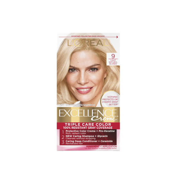 EXCELLENCE COLORATION N 9 BLOND TRES CLAIR