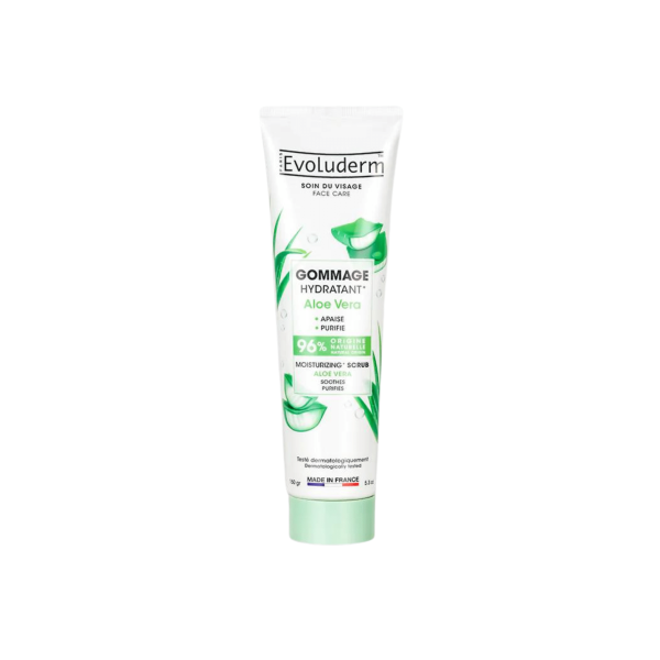EVOLUDERM GOMMAGE VISAGE ALOE VERA
