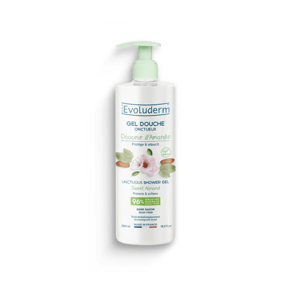 EVOLUDERM GEL DOUCHE DOUCEUR D AMANDE