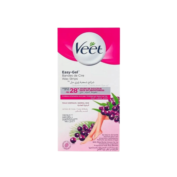 VEET BANDE DE CIRE JAMBES PEAUX NORMAL