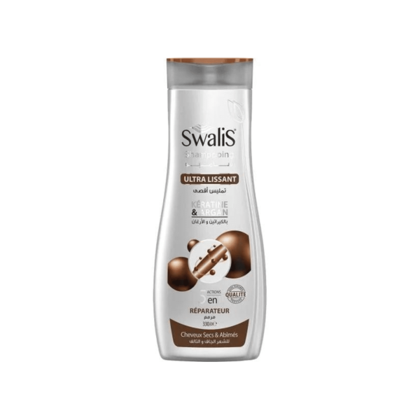 SWALIS SHP 330ML KERATINE ARGAN