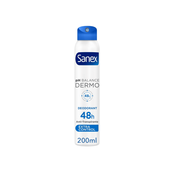 SANEX DEODORANT 200ML EXTRA CONTROL NEW