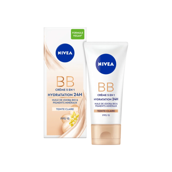 NIVEA BB CREME DE TEINT CLAIR+ECLAT