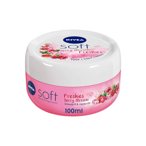 NIVEA CREME 100ML BERRY CHARMING