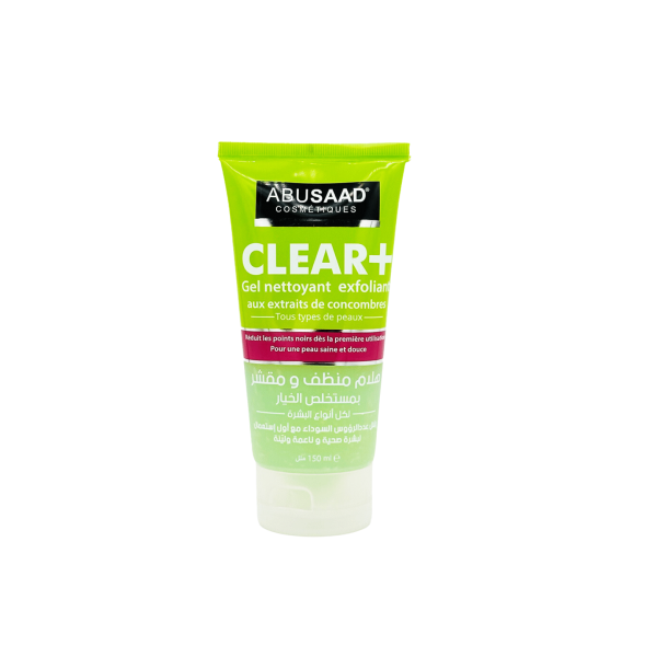 ABUSAAD CLEAR GEL NETTOYANT+GOMMAGE VERT