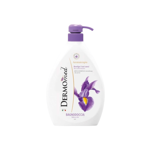 DERMOMED GEL DE BAIN 1000ML TALC ET IRIS