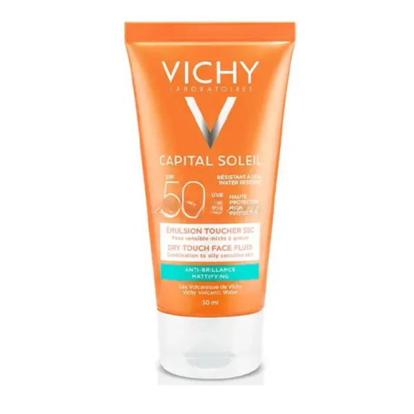 VICHY ECRAN TOTAL CREME CAPITAL SOLEIL +50SPF PEAUX NORMALE A SECHE
