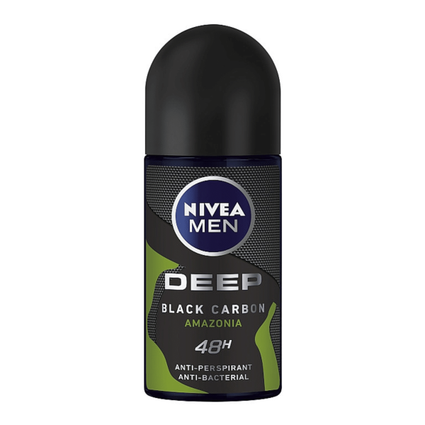 NIVEA MEN STICK GEL 75ML DEEP BLACK CARBON AMAZONIA