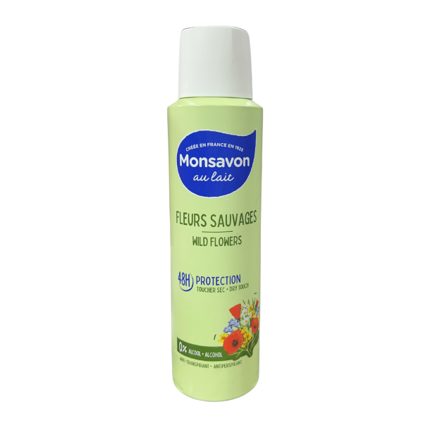 MONSAVON DEODORANT 150ML FLEURS SAUVAGE