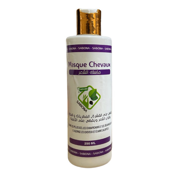 SABIONA MASQUE CHEVEUX 250ML ELIMINES LES PELLICULES LES CHAMPIGNONS ET LES DEMANGEASONS