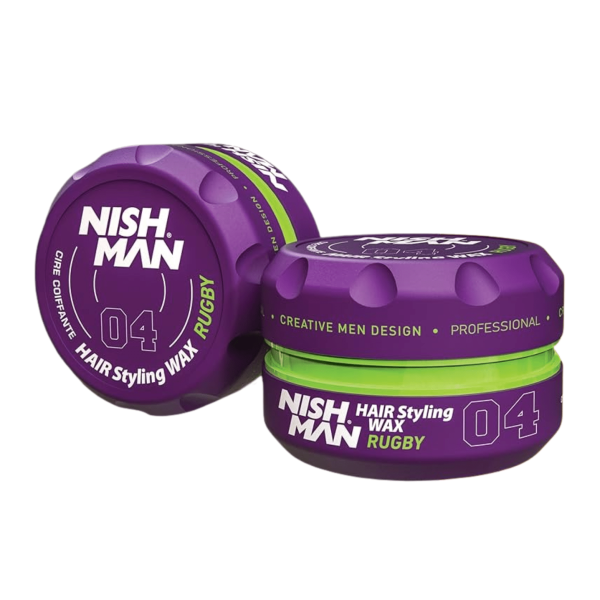 NISH MAN HAIR AQUA WAX 04 WAX RUGBY