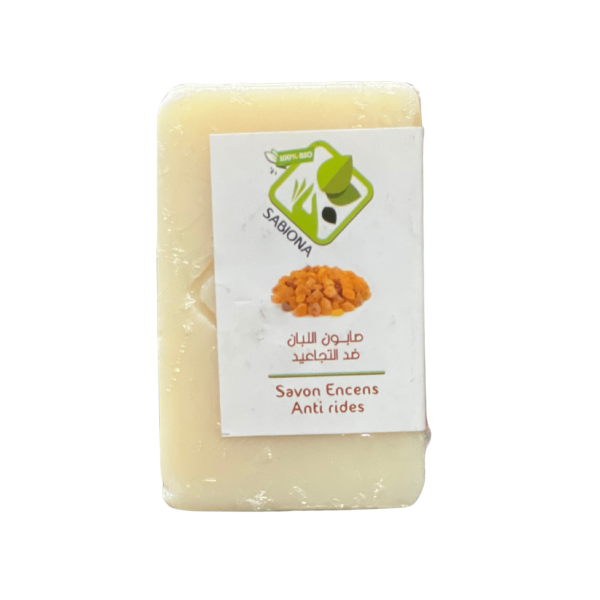 SABIONA SAVON NATUREL A L'ENCENS  ANTI RIDES 80G