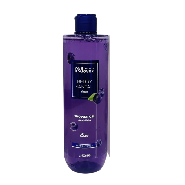NOVEX GEL DOUCHE 400ML BERRY SANTAL CASSIS