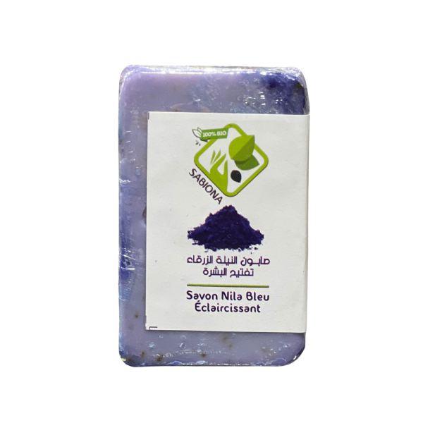 SABIONA SAVON NATUREL NILA BLEU ECLAIRCISSANT 80G