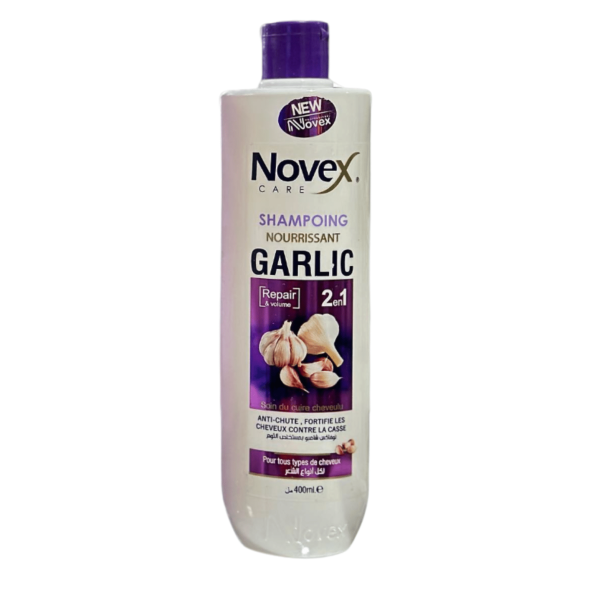 NOVEX SHAMPOING 400ML NOURRISSANT GARLIC