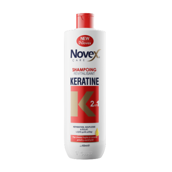 NOVEX SHAMPOING 400ML REVITALISANT KERATINE