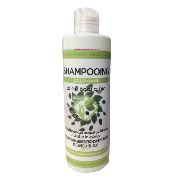 SABIONA SHAMPOOING 250ML A LA MENTHE HYDRATE LES CHEVEUX CREPUS ET STOPPE LA CHUTE ET ELIMINE LA PEL