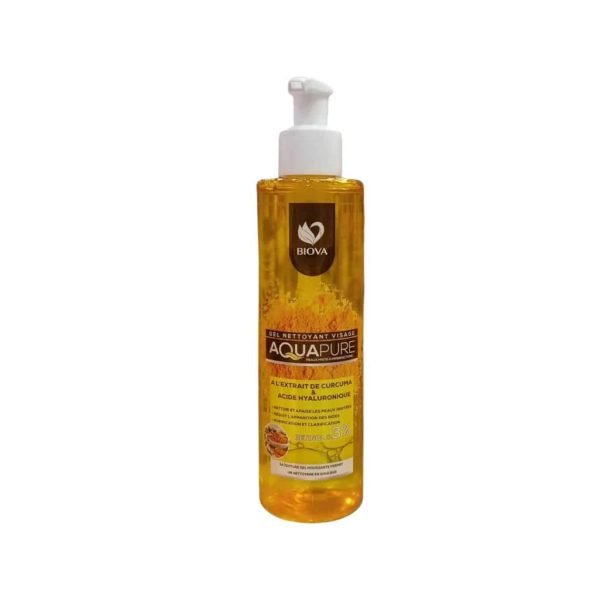 BIOVA GEL NETTOYANT VISAGE CURCUMA
