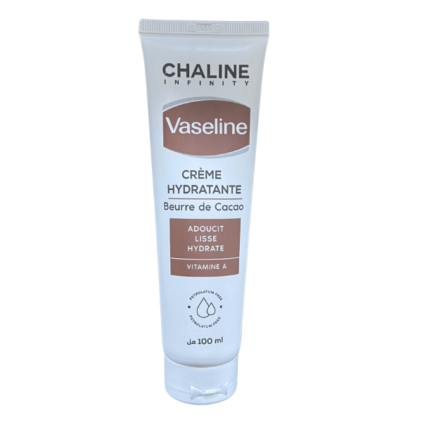 CHALINE VASELINE CREME HYDRATANTE 100ML BEURRE DE CACAO