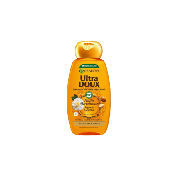 GARNIER ULTRA DOUX SHAMPOING HUILE MERVEILLEUSES